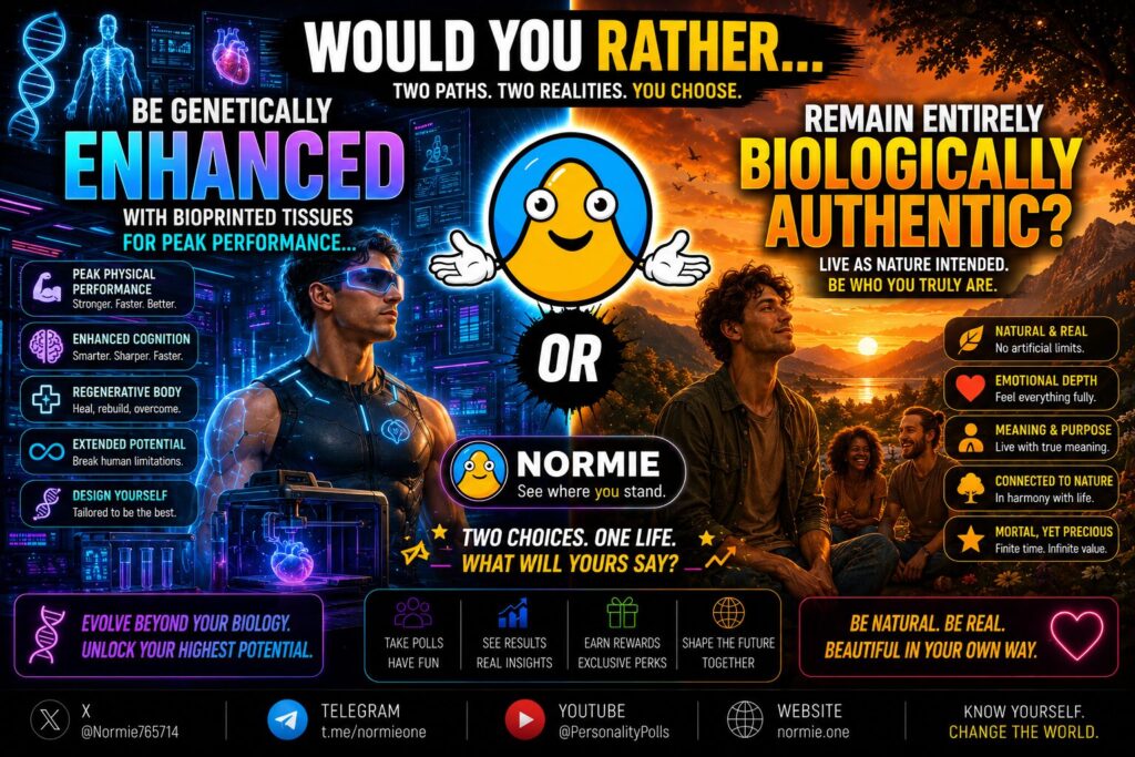 Enhanced AI or Biologicallyu Authentic